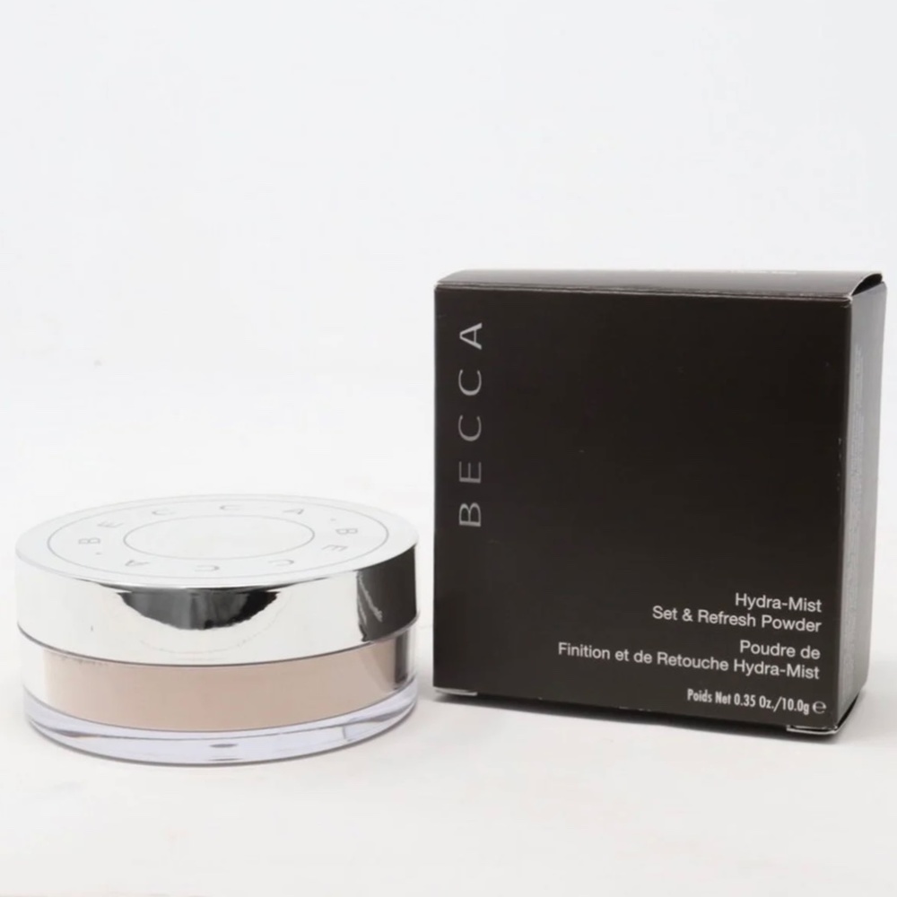 BECCA HYDRA- MIST SET & REFRESH POWDER - FULL SIZE - Picture 7 of 13